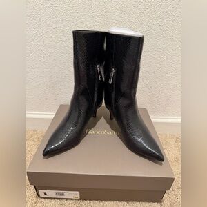“New” Franco Sarto Black Women's Boots size5